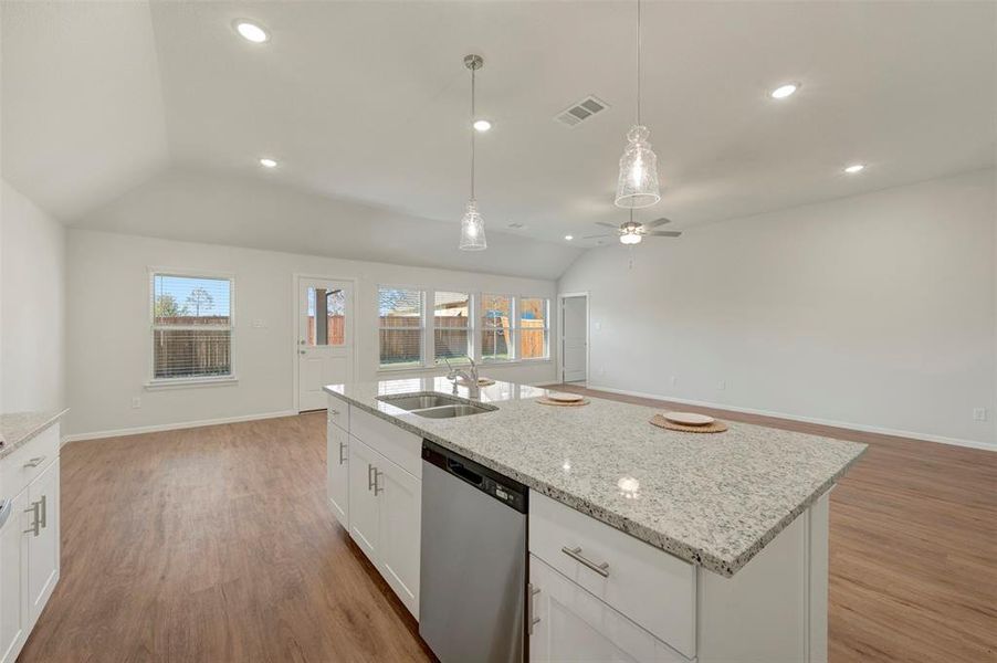 Furnished interior view inside a new home in Sanderos, Fort Worth (Image 6).