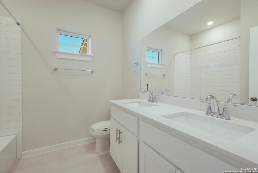 Furnished interior view inside a new home in Foxbrook, Schertz (Image 12).