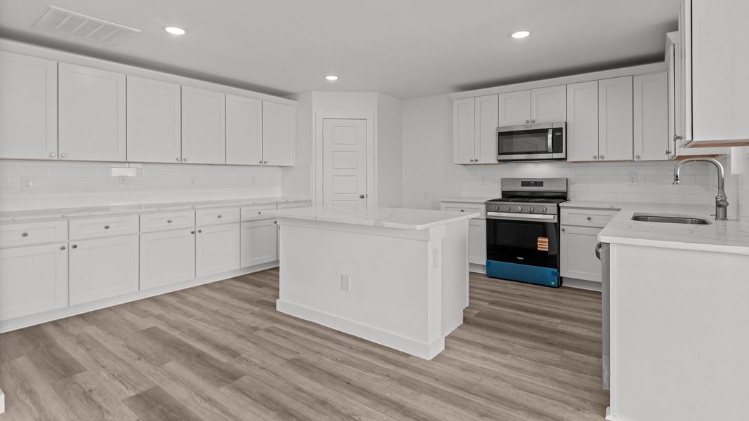 Furnished interior view inside a new home in Abbey Glen, Lubbock (Image 3). Furnished interior view inside a new home in Abbey Glen, Lubbock (Image 3).