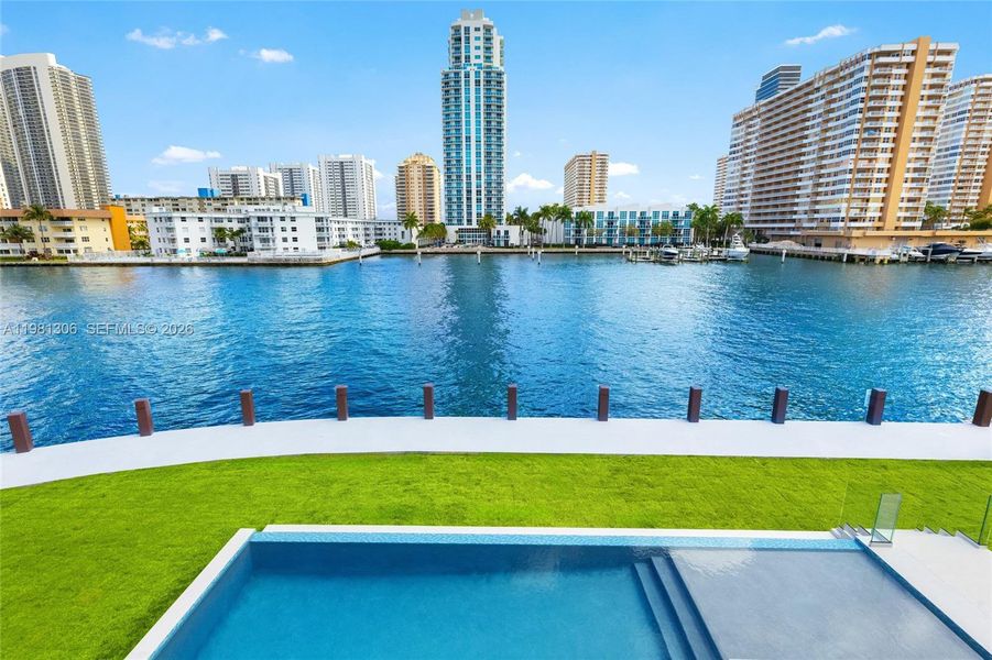 Condo located in Hallandale Beach, FL showcasing its design and architecture (Image 36).