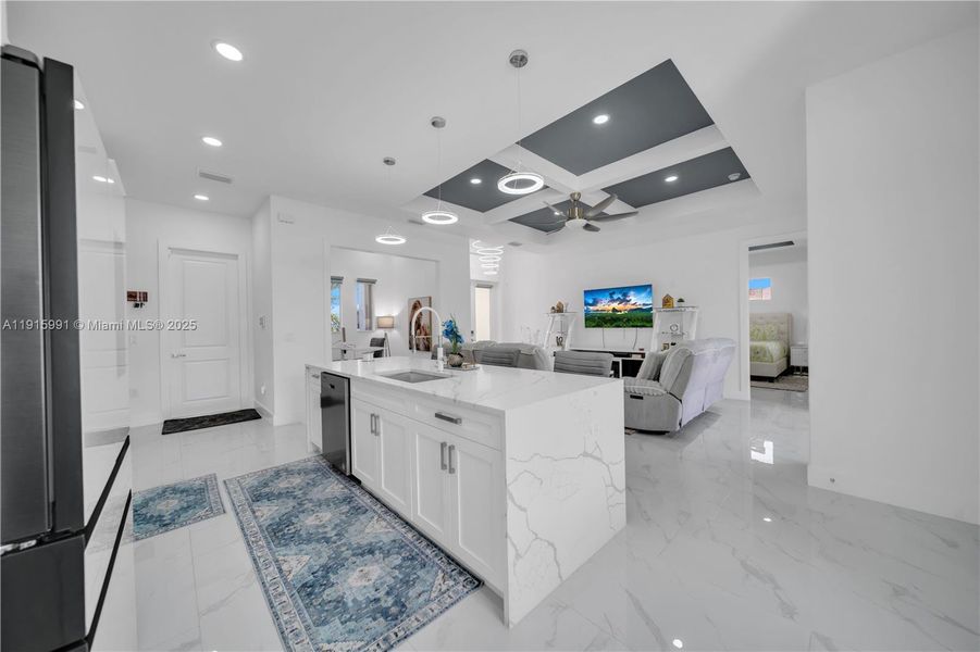 Furnished interior view inside a new home in , Lehigh Acres (Image 9).