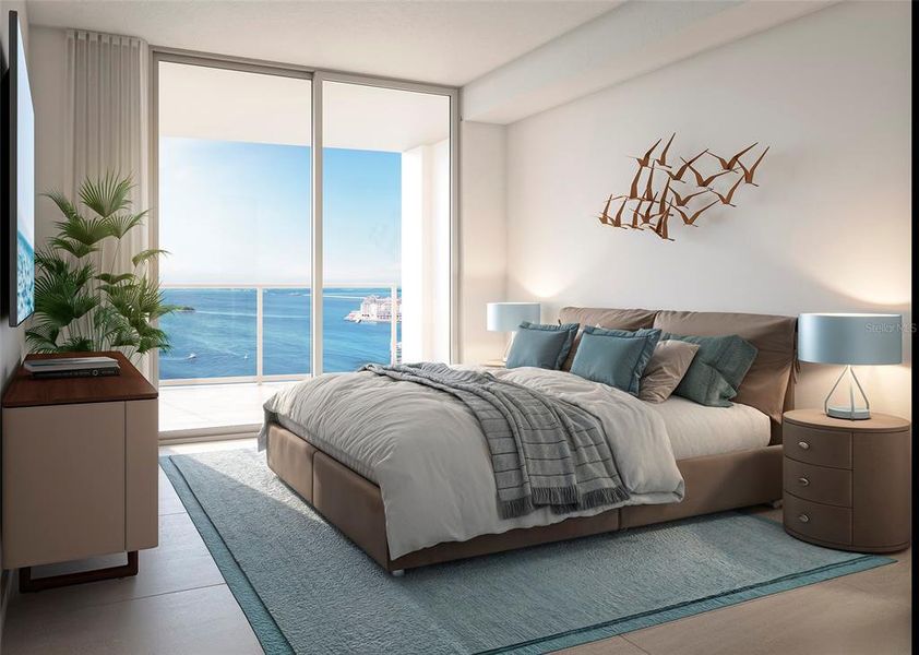 Furnished interior view inside a new home in , Tampa (Image 11).