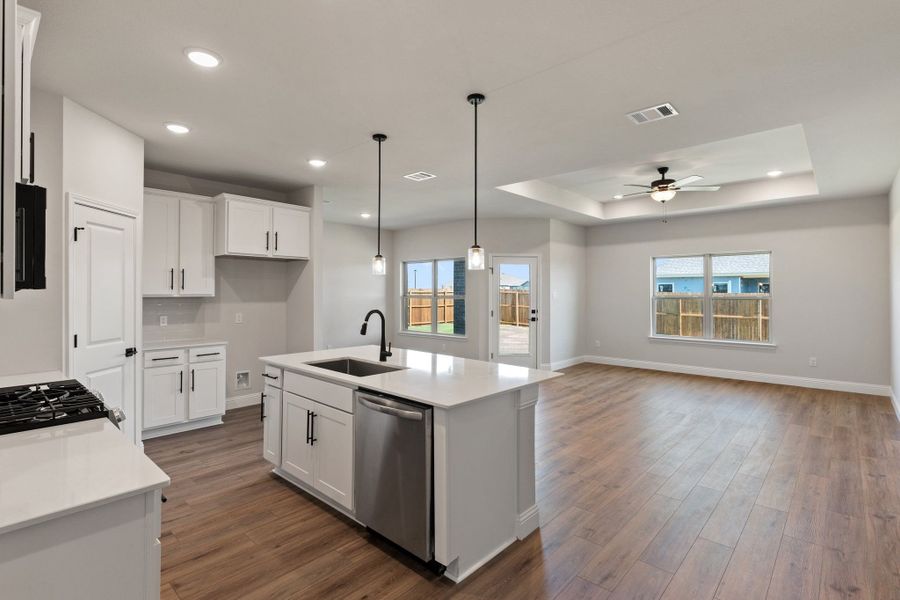 Furnished interior view inside a new home in Waverly Estates, Nevada (Image 55).