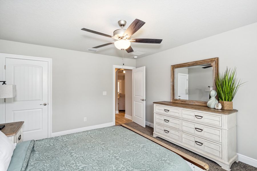 Representative furnished interior of a home built from the The Sapphire by Herbst Homes in Prosperity Point, Milton (Image 59).
