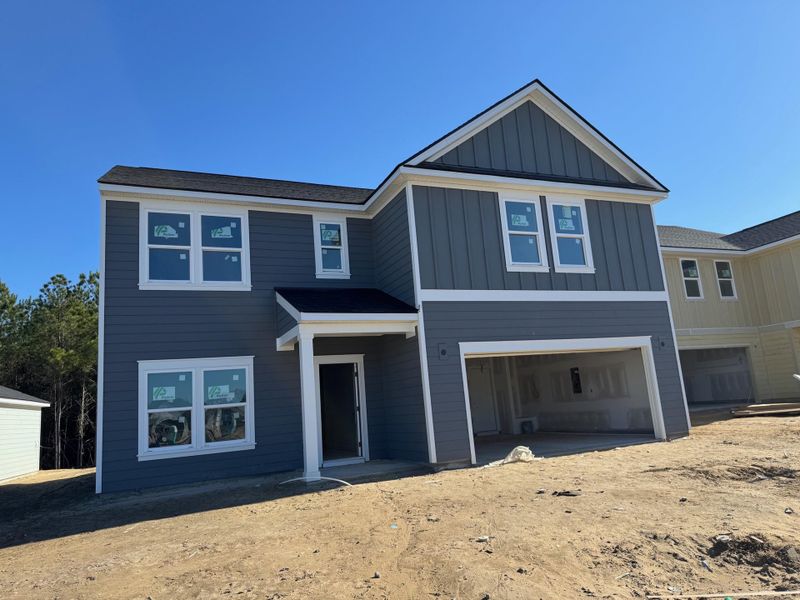 In-progress construction of a new home in Tea Farm: Presidents Series, Ravenel, SC (Image 37).