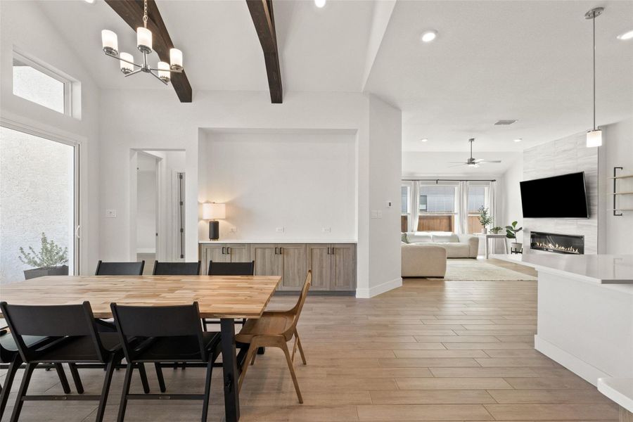 Furnished interior view inside a new home in Sweetwater, Austin (Image 19).