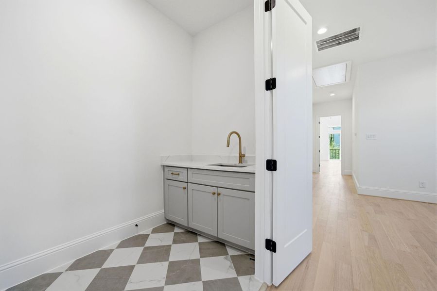 Furnished interior view inside a new home in , Houston (Image 29).