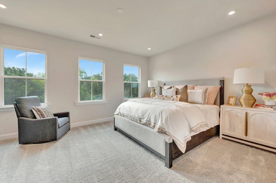 Furnished interior view inside a new home in Old Town Village, Waxhaw (Image 30).