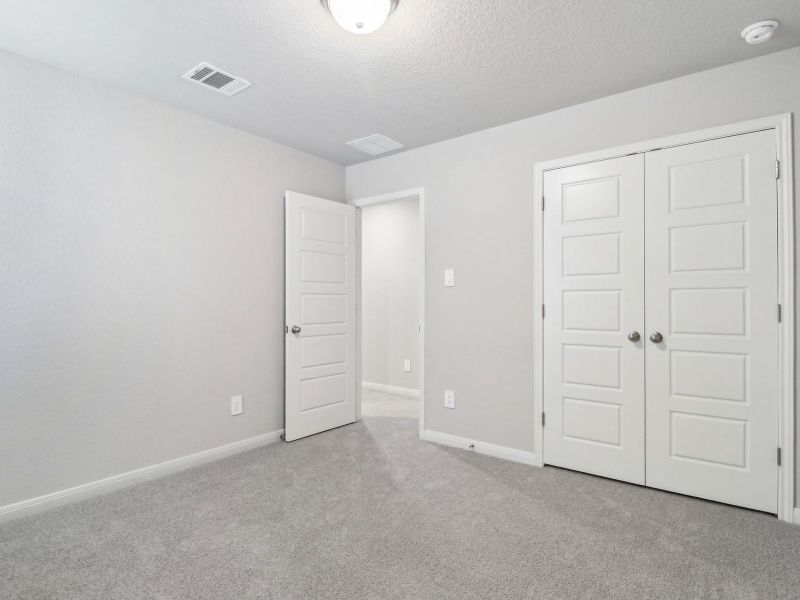 Spacious, unfurnished interior of a new home in Arcadia Ridge - Premier Series, San Antonio (Image 22). Spacious, unfurnished interior of a new home in Arcadia Ridge - Premier Series, San Antonio (Image 22).