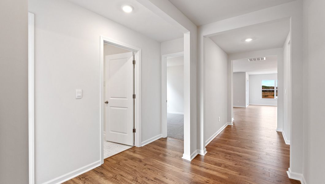 Representative unfurnished interior of a home built from the ARIA by D.R. Horton in Gibson Grove, Laurens (Image 13).
