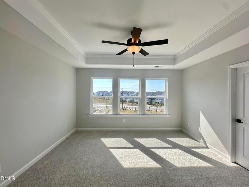 Spacious, unfurnished interior of a new home in Forestville Yard Townhomes, Knightdale (Image 13).