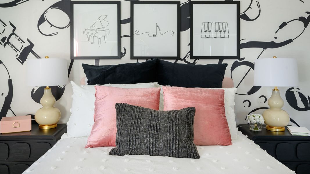 Representative furnished interior of a home built from the Jazmin by Casa Fresca Homes in Pasadena Landing, Wesley Chapel (Image 19).