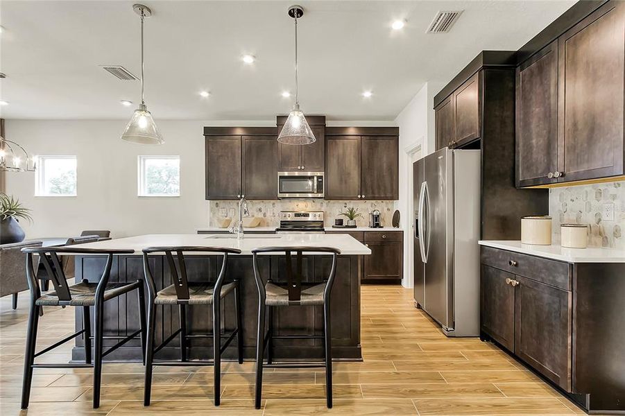 Furnished interior view inside a new home in Prairie Oaks, St. Cloud (Image 33).