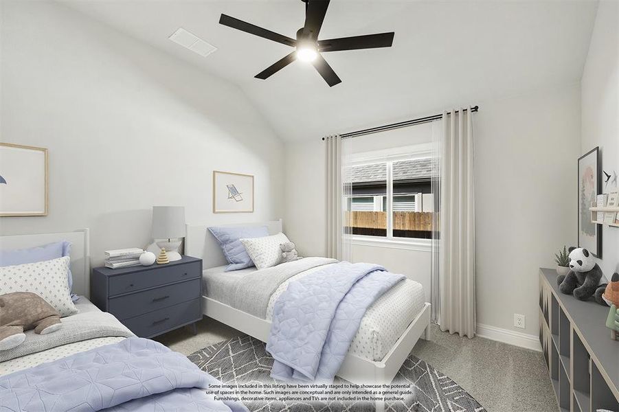 Furnished interior view inside a new home in Ridge Ranch Classic 50, Mesquite (Image 9). Furnished interior view inside a new home in Ridge Ranch Classic 50, Mesquite (Image 9).