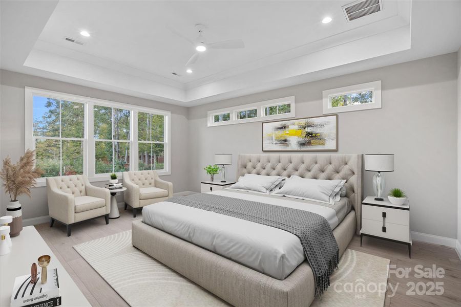 Furnished interior view inside a new home in , Harmony (Image 15).