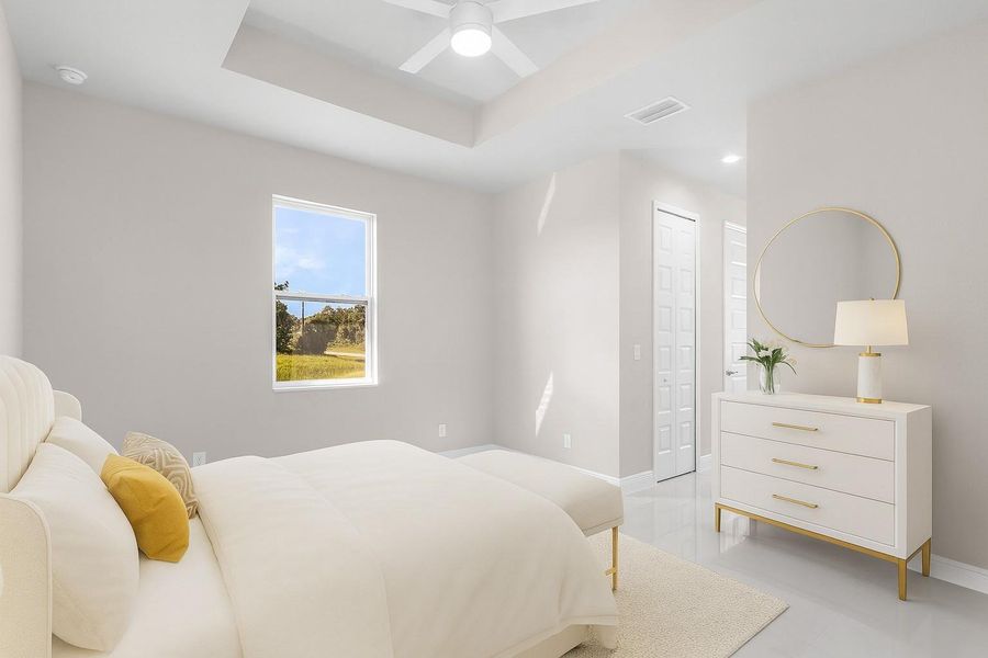 Furnished interior view inside a new home in , Port LaBelle (Image 6).