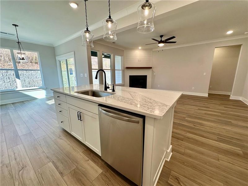 Furnished interior view inside a new home in Marble Tree, Ball Ground (Image 7).
