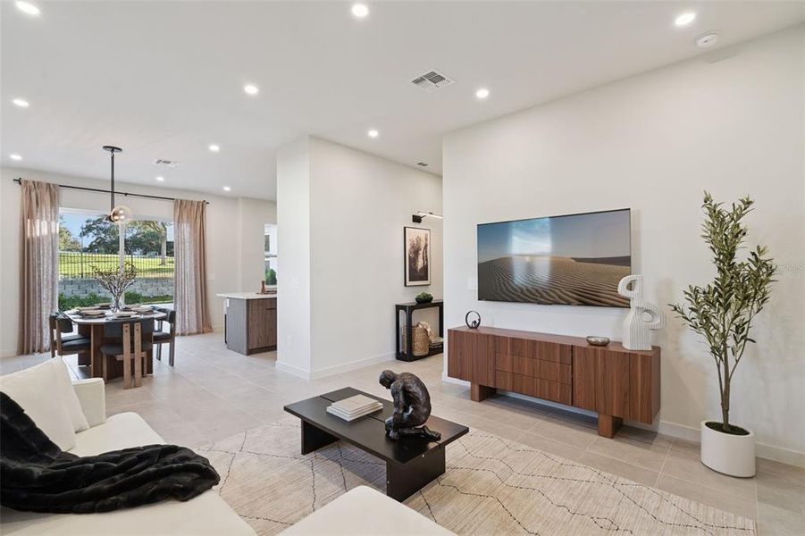 Furnished interior view inside a new home in , Lady Lake (Image 5).
