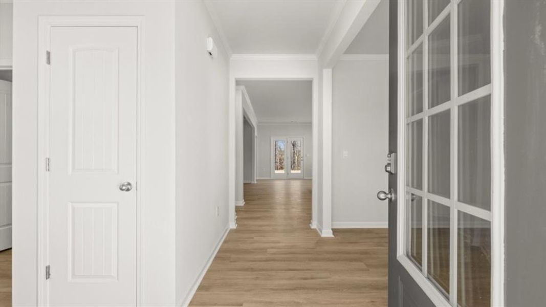 Spacious, unfurnished interior of a new home in Braselton Village, Braselton (Image 32). Spacious, unfurnished interior of a new home in Braselton Village, Braselton (Image 32).