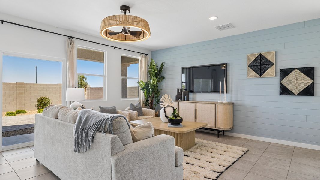 Furnished interior view inside a new home in Western Crossing, Florence (Image 11).