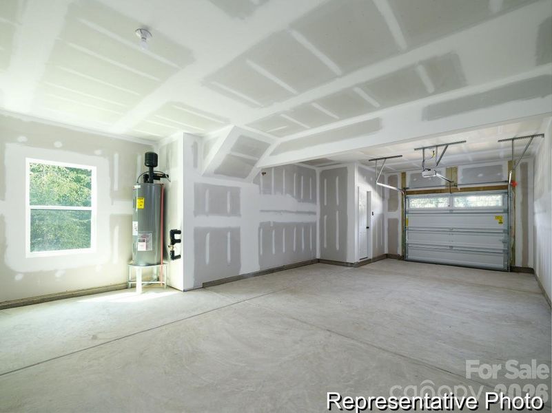 Oversized Tandem Garage