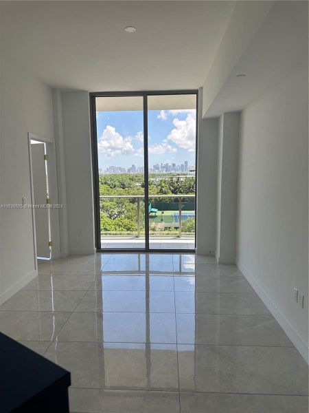 Living room with an amazing view!