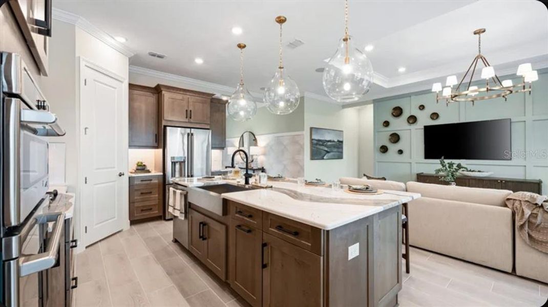 Furnished interior view inside a new home in Skye Ranch Community Group Page, Sarasota (Image 10).