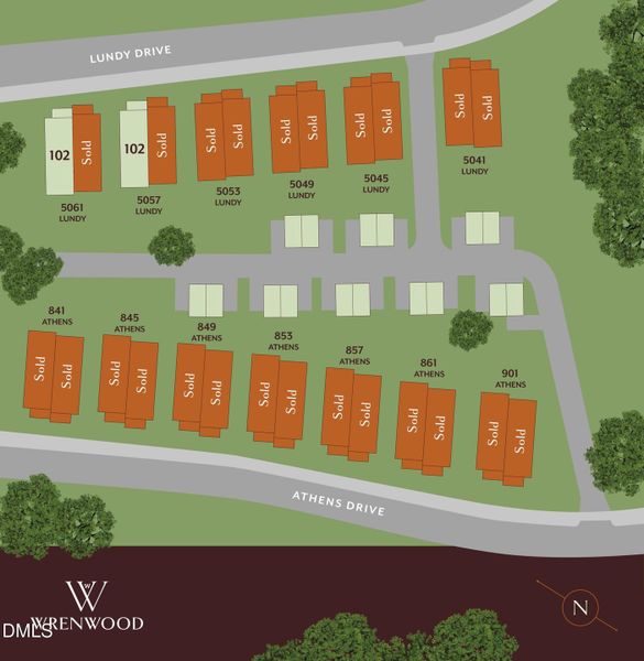 Wrenwood_Site_Map_vFinal-r5-3 23 26