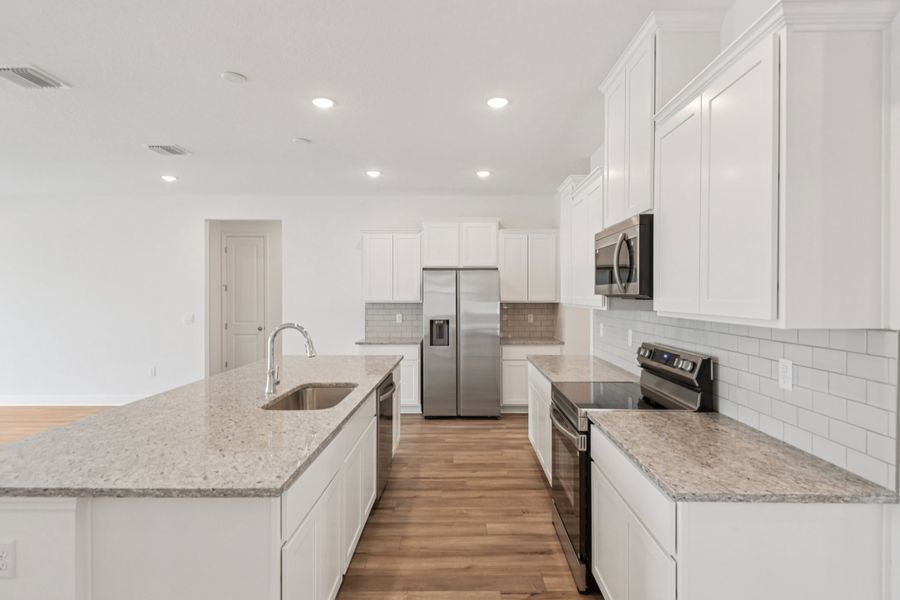 Representative furnished interior of a home built from the Naples by Maronda Homes in Coastal Communities, Edgewater (Image 5).