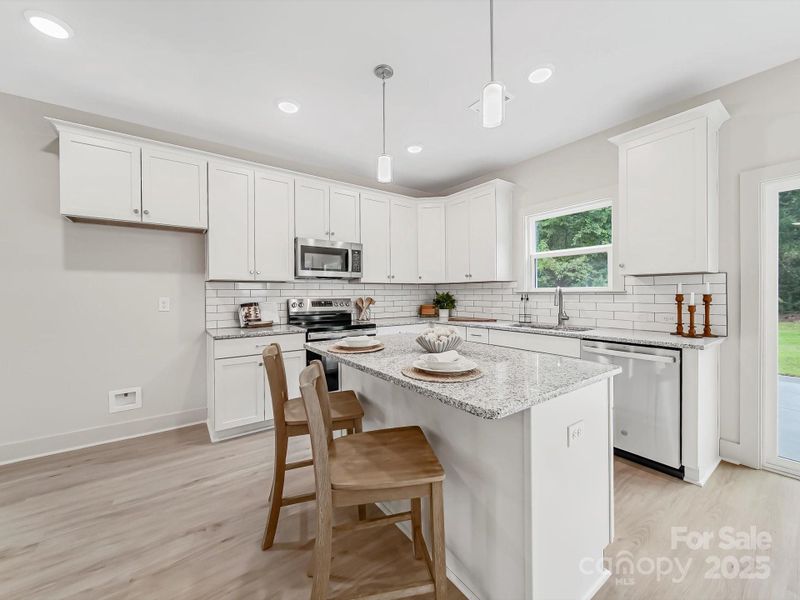 Furnished interior view inside a new home in , Marshville (Image 10). Furnished interior view inside a new home in , Marshville (Image 10).