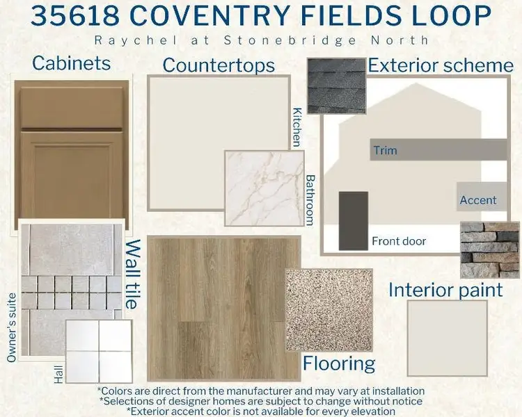 Raychel - Colors for this home