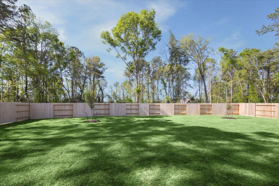 Exterior details and patio area of a home in Artavia, Conroe (Image 18). Exterior details and patio area of a home in Artavia, Conroe (Image 18).