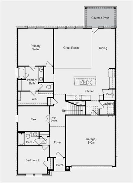 Structural options added include: Covered patio.