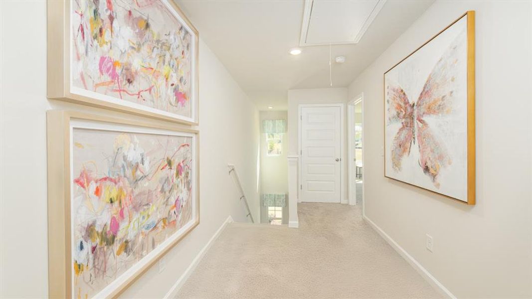 Spacious, unfurnished interior of a new home in Young's Crossing, Stone Mountain (Image 21).