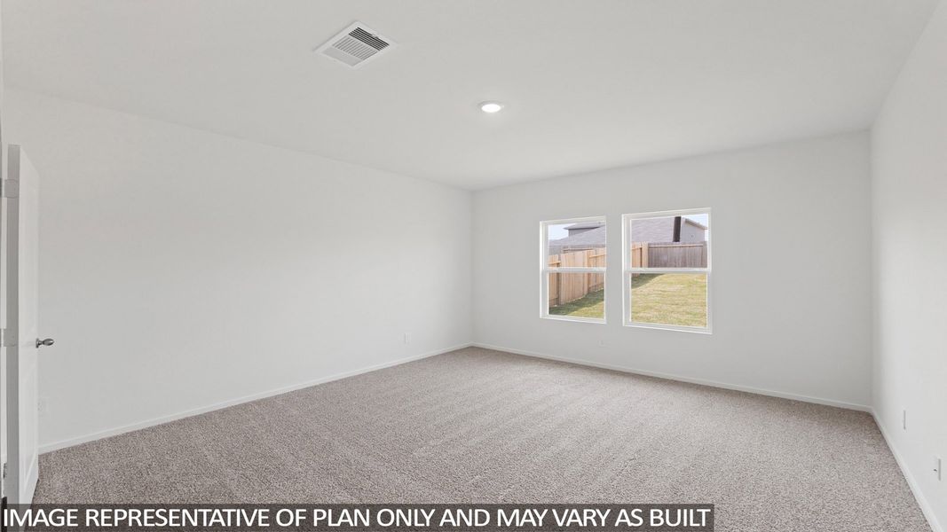 Spacious, unfurnished interior of a new home in Grand Pines, Magnolia (Image 18). Spacious, unfurnished interior of a new home in Grand Pines, Magnolia (Image 18).