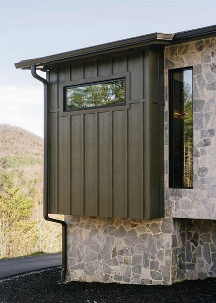 Exterior details and patio area of a home in , Mineral Bluff (Image 4). Exterior details and patio area of a home in , Mineral Bluff (Image 4).