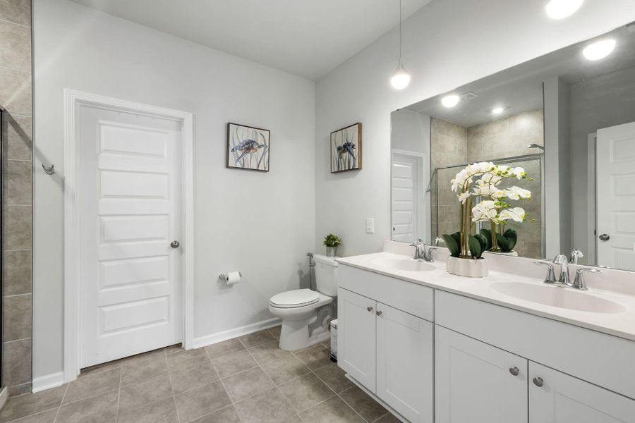 Furnished interior view inside a new home in Sweetgrass at Summers Corner: Arbor Collection, Summerville (Image 11). Furnished interior view inside a new home in Sweetgrass at Summers Corner: Arbor Collection, Summerville (Image 11).