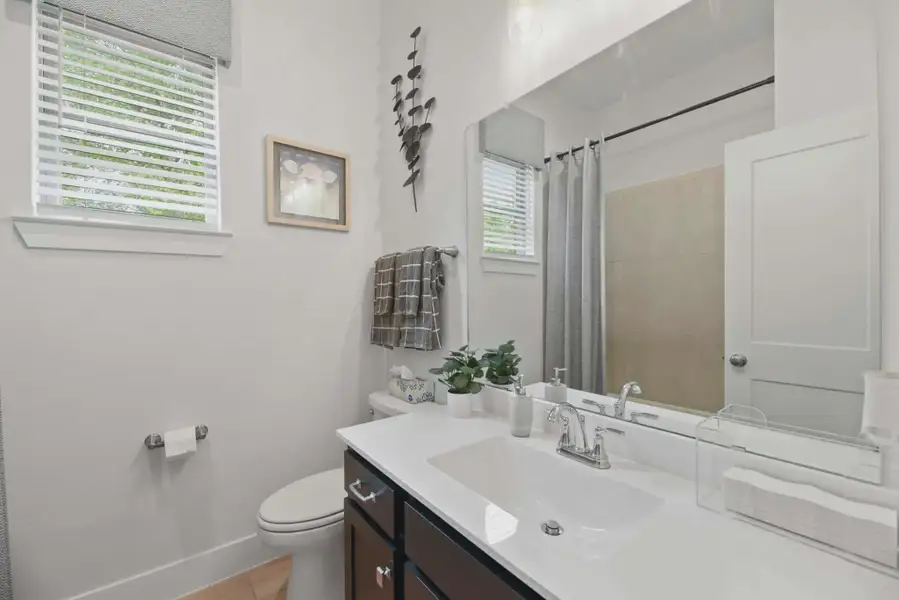 Representative furnished interior of a home built from the Carlisle by Chesmar Homes in Legacy at Lake Dunlap, New Braunfels (Image 15). Representative furnished interior of a home built from the Carlisle by Chesmar Homes in Legacy at Lake Dunlap, New Braunfels (Image 15).