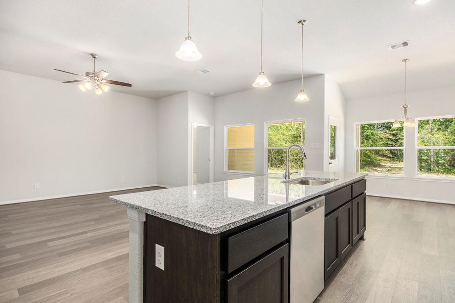Furnished interior view inside a new home in Columbia Lakes, West Columbia (Image 10).