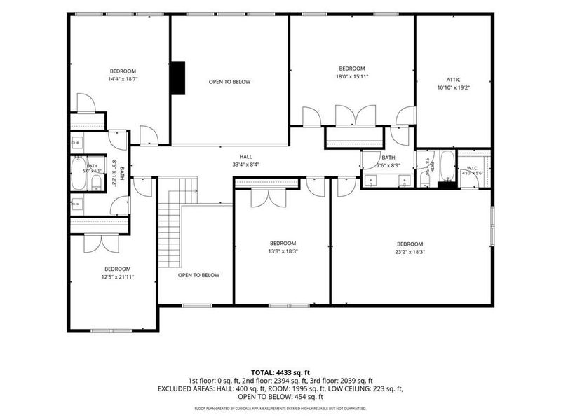 2D floor plan layout of this home in , Conyers, GA (Image 28).