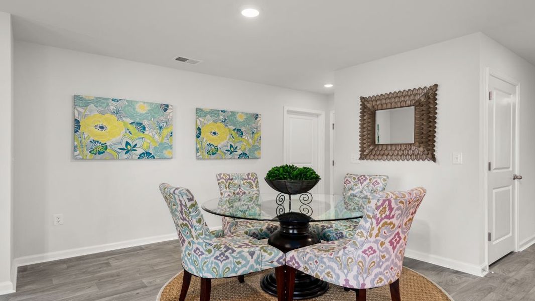 Representative furnished interior of a home built from the KERRY by D.R. Horton in The Meadows at Wildwood Village, Shallotte (Image 13). Representative furnished interior of a home built from the KERRY by D.R. Horton in The Meadows at Wildwood Village, Shallotte (Image 13).