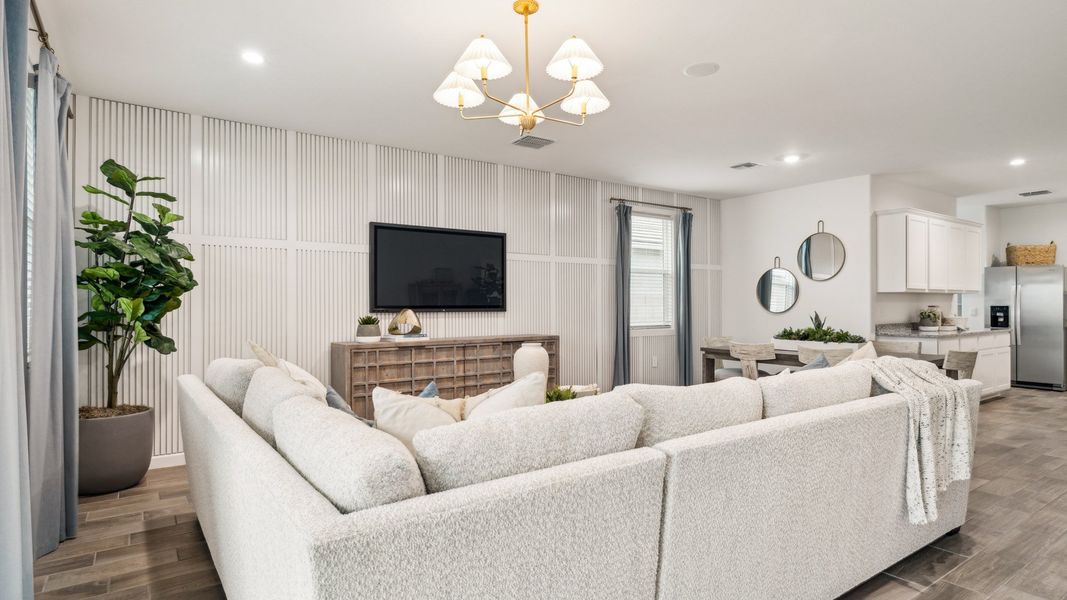 Furnished interior view inside a new home in Anthem at Merrill Ranch, Florence (Image 11).