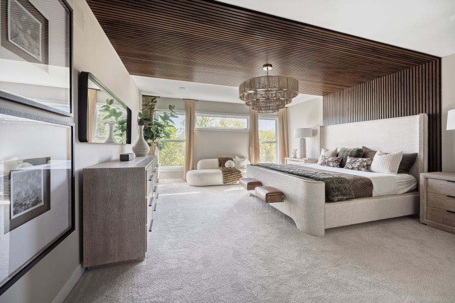 Representative furnished interior of a home built from the Blair by Fischer Homes in Twin Lakes, Hoschton (Image 30).