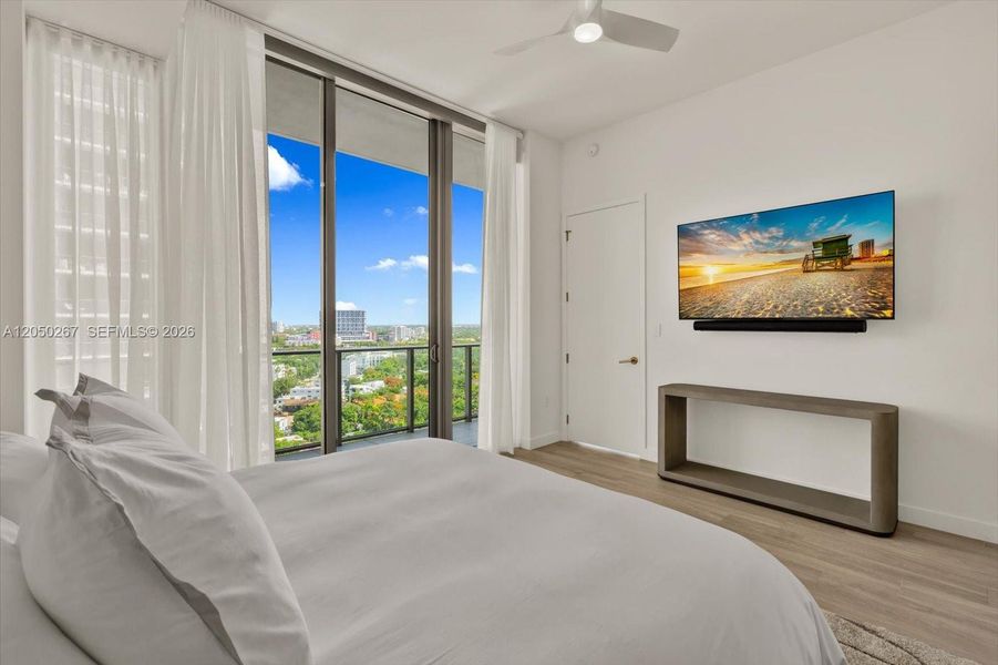 Furnished interior view inside a new home in Mr. C Residences, Miami (Image 10). Furnished interior view inside a new home in Mr. C Residences, Miami (Image 10).