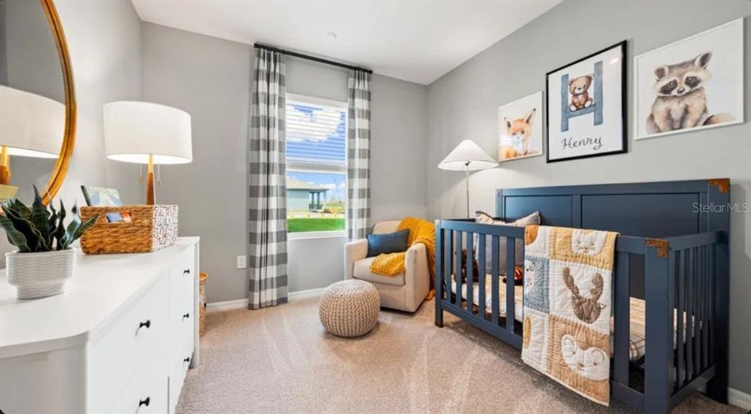 Furnished interior view inside a new home in Waterstone, Groveland (Image 7).
