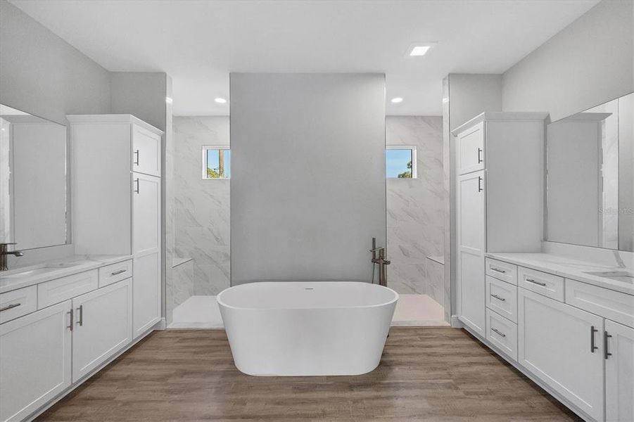 Furnished interior view inside a new home in , Port Charlotte (Image 10). Furnished interior view inside a new home in , Port Charlotte (Image 10).