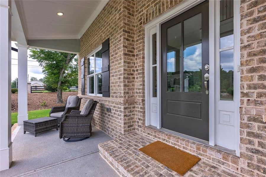 Exterior details and patio area of a home in , Watkinsville (Image 4).