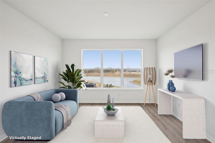 Furnished interior view inside a new home in , San Antonio (Image 11).