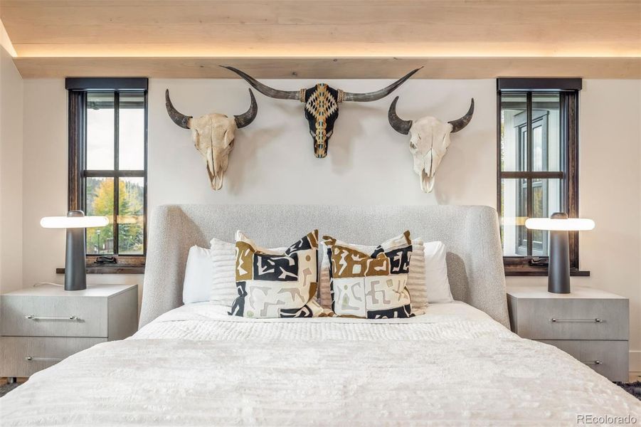 Furnished interior view inside a new home in , Breckenridge (Image 36).