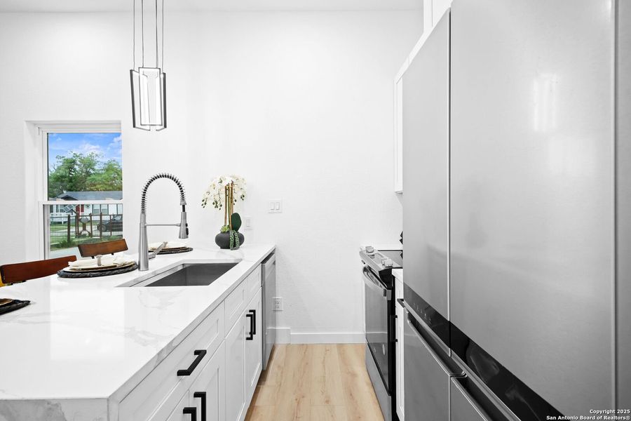 Furnished interior view inside a new home in , San Antonio (Image 8).